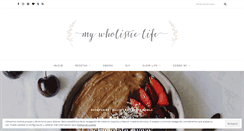 Desktop Screenshot of mywholisticlife.com